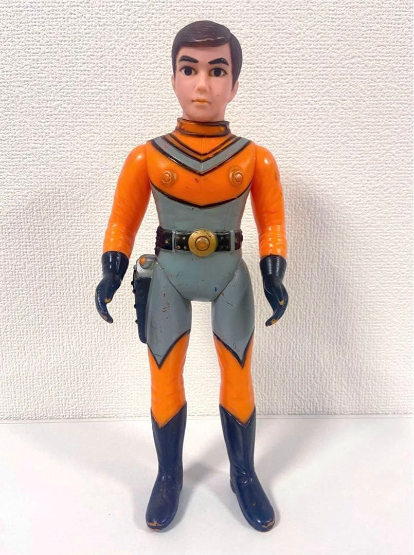 【当時物】ブルマァク ウルトラマンA TAC隊員 ヴィンテージ ソフビ