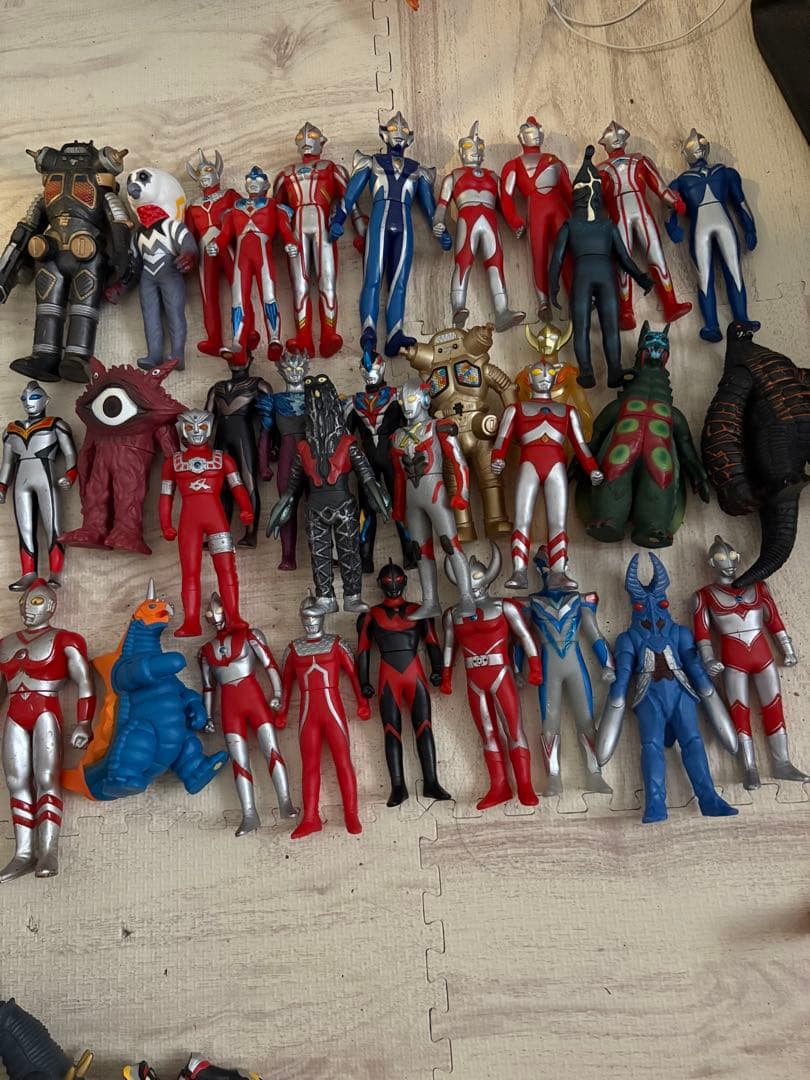 ウルトラマンソフビまとめ売り