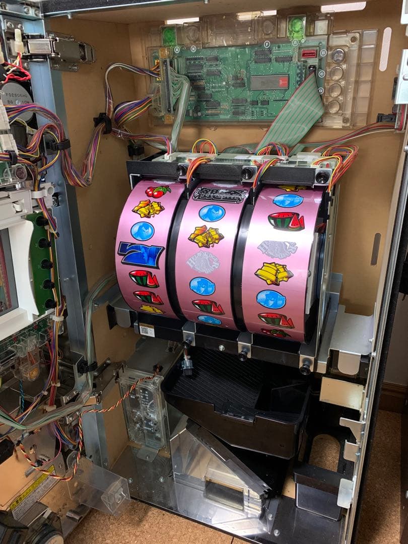 スロット　実機　5号機　銀と金　不要機付き