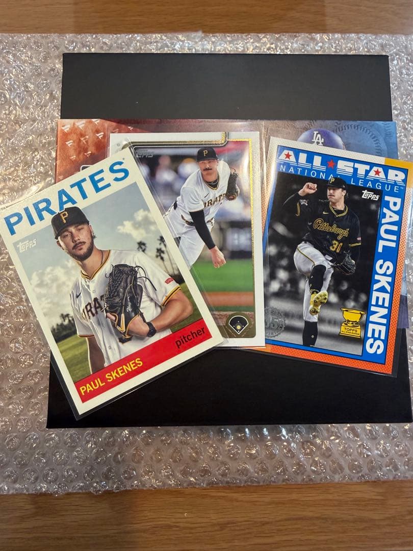 記念グッズ 2025UnderWrapsBaseballsVol2 Paul Skenes