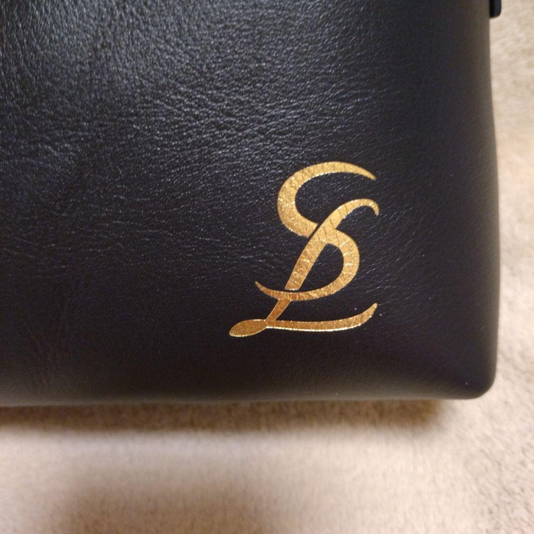 n.ssignカズタSULA黒 レザー ショルダーバッグ