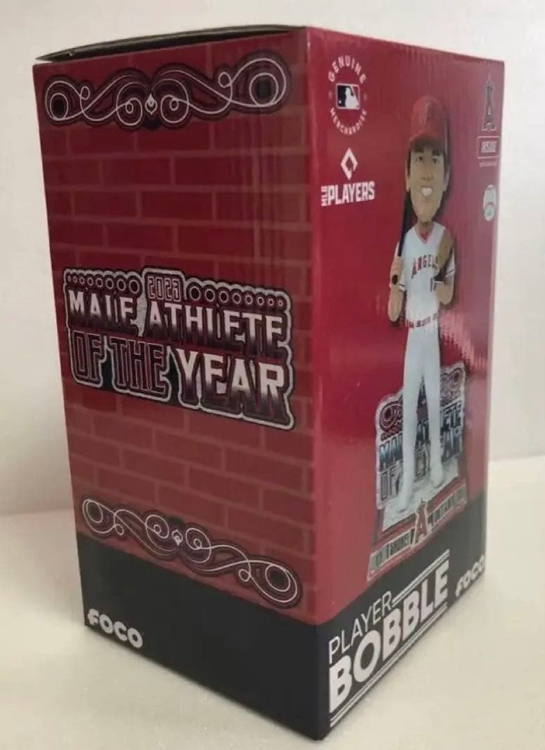 【大谷翔平】2023年間最優秀男子アスリート賞記念 ボブルヘッド 123個限定‼️