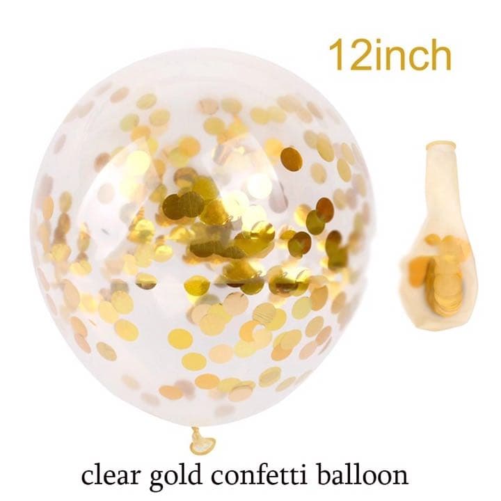 誕生日 飾り付け ガーランド コンフェッティ バルーン