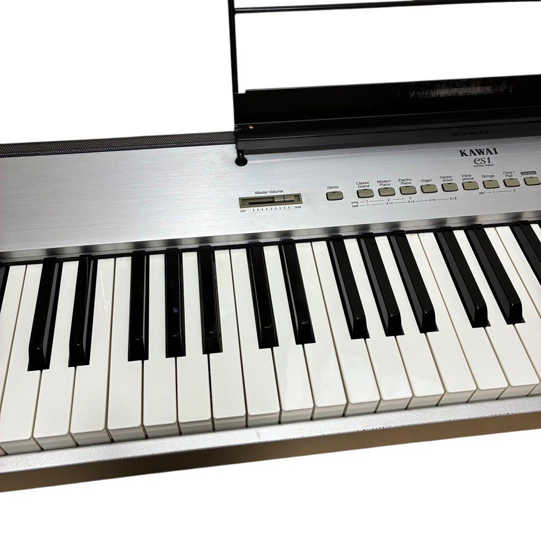 KAWAI ES1 電子ピアノ 88鍵盤 音出し確認済 譜面台 取説付き