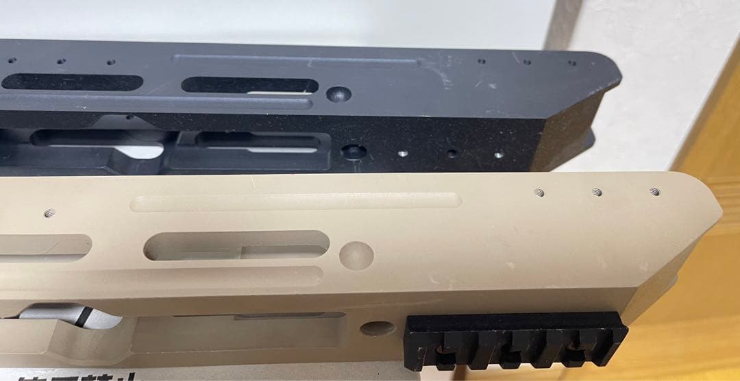 VSR10 エアガン用モジュラーフレーム ブラック ベージュ