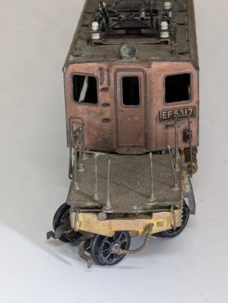 Y【ジャンク品】鉄道模型 EF5317 SANGO 部品取り 汚れ 欠品あり