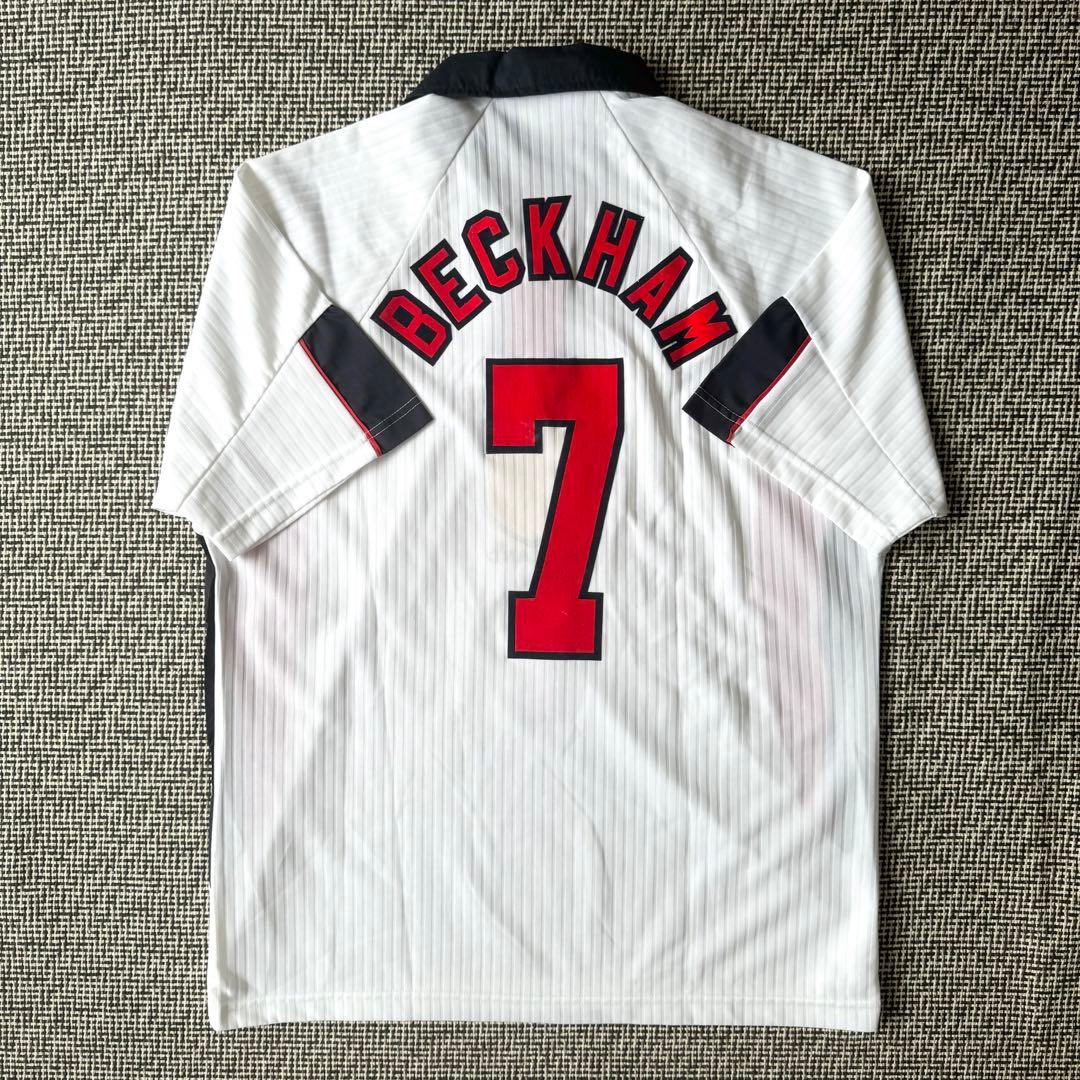 【当時物／正規品】デビッド・ベッカム ＃７ イングランド代表 ９８W杯モデル