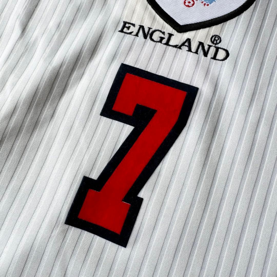 【当時物／正規品】デビッド・ベッカム ＃７ イングランド代表 ９８W杯モデル