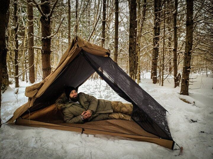 【用途により変幻自在】2ポールテント　インナーテント付き