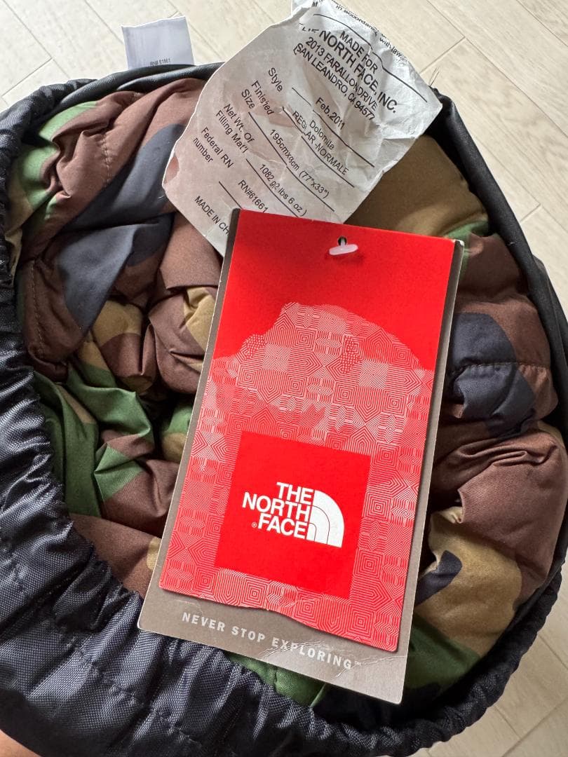 Supreme シュプリーム The North Face Dolomite寝袋