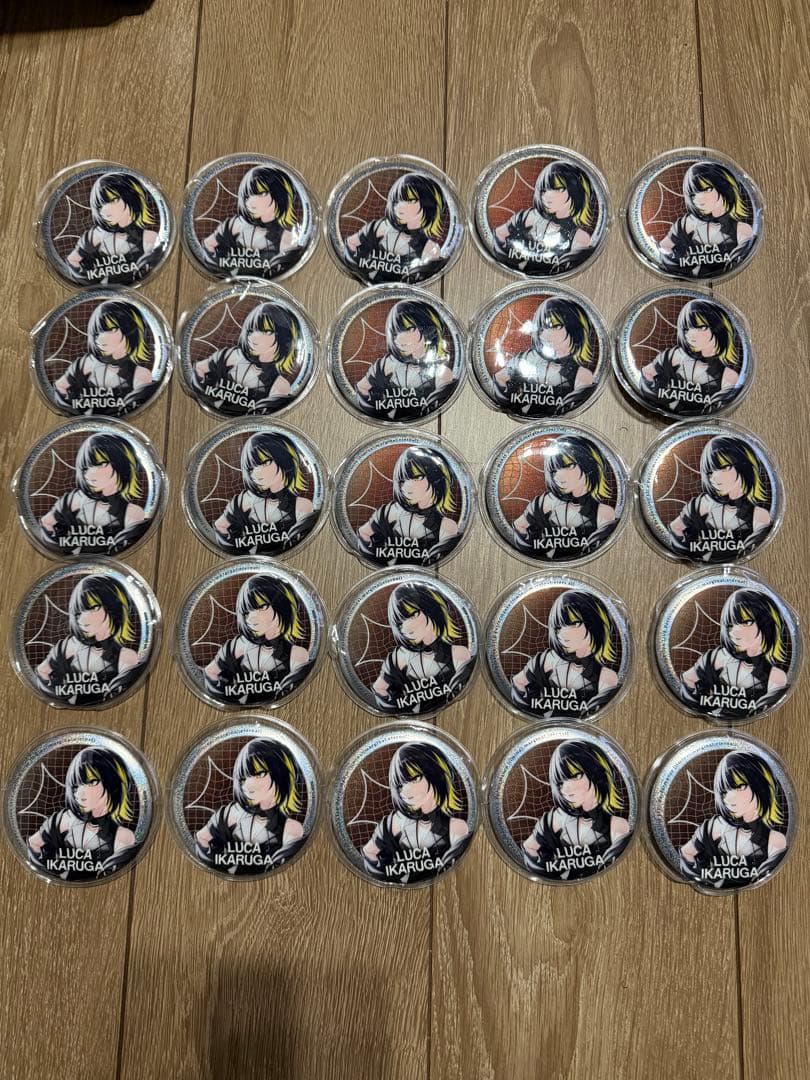 斑鳩ルカ 缶バッジ 25個