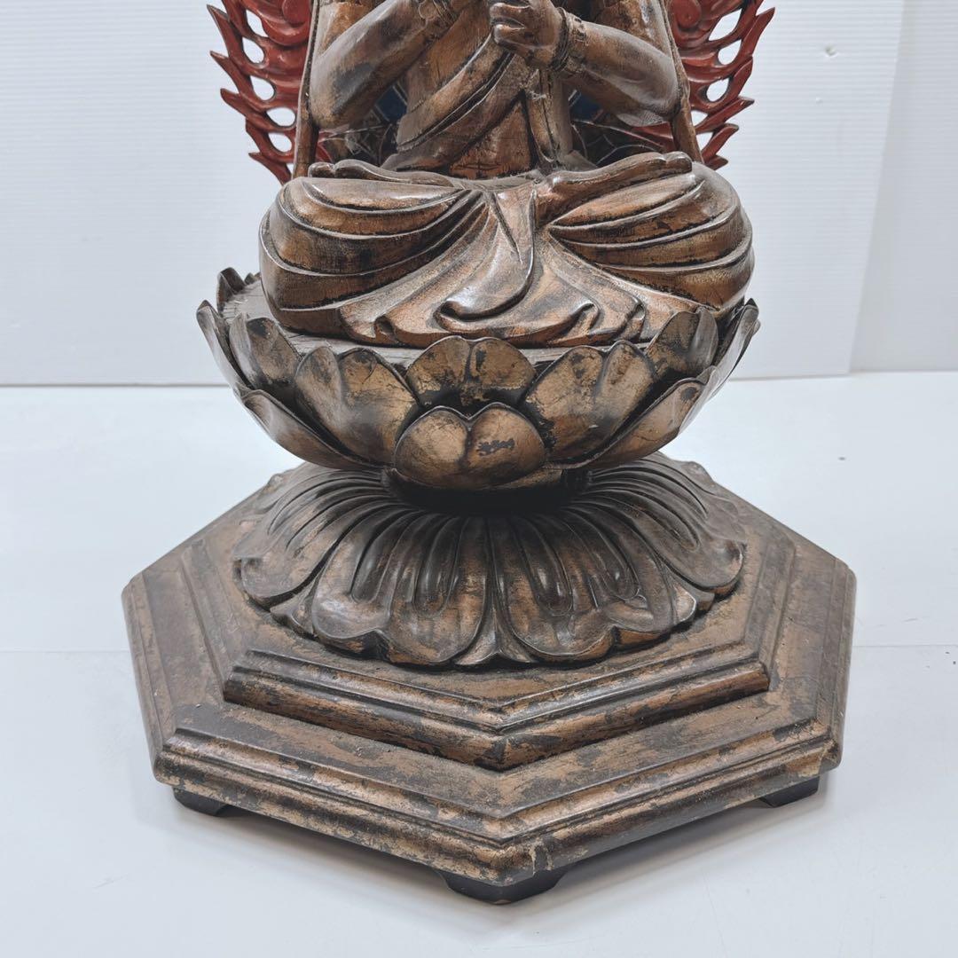 k1457 大日如来像 木製 座像 仏像 如来 菩薩 明王 寺院仏閣 中国美術