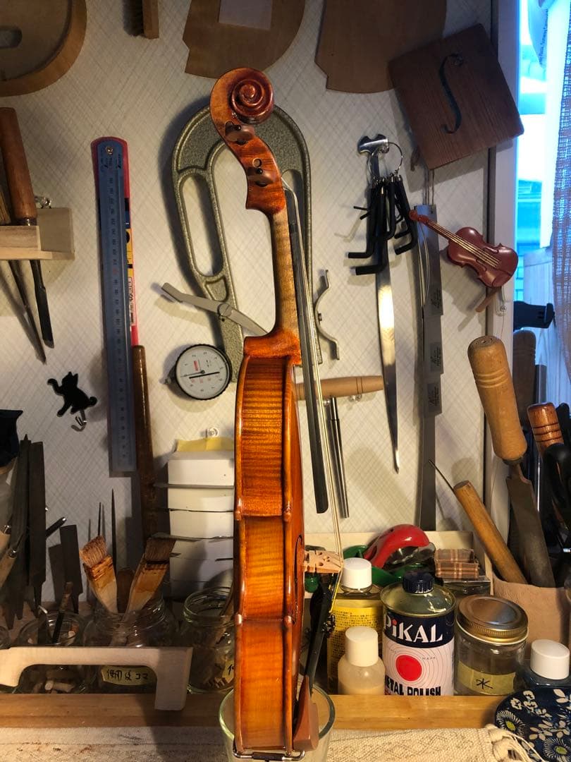 【駒&魂柱調整済】カルロジョルダーノ分数バイオリン VS-2 1/10