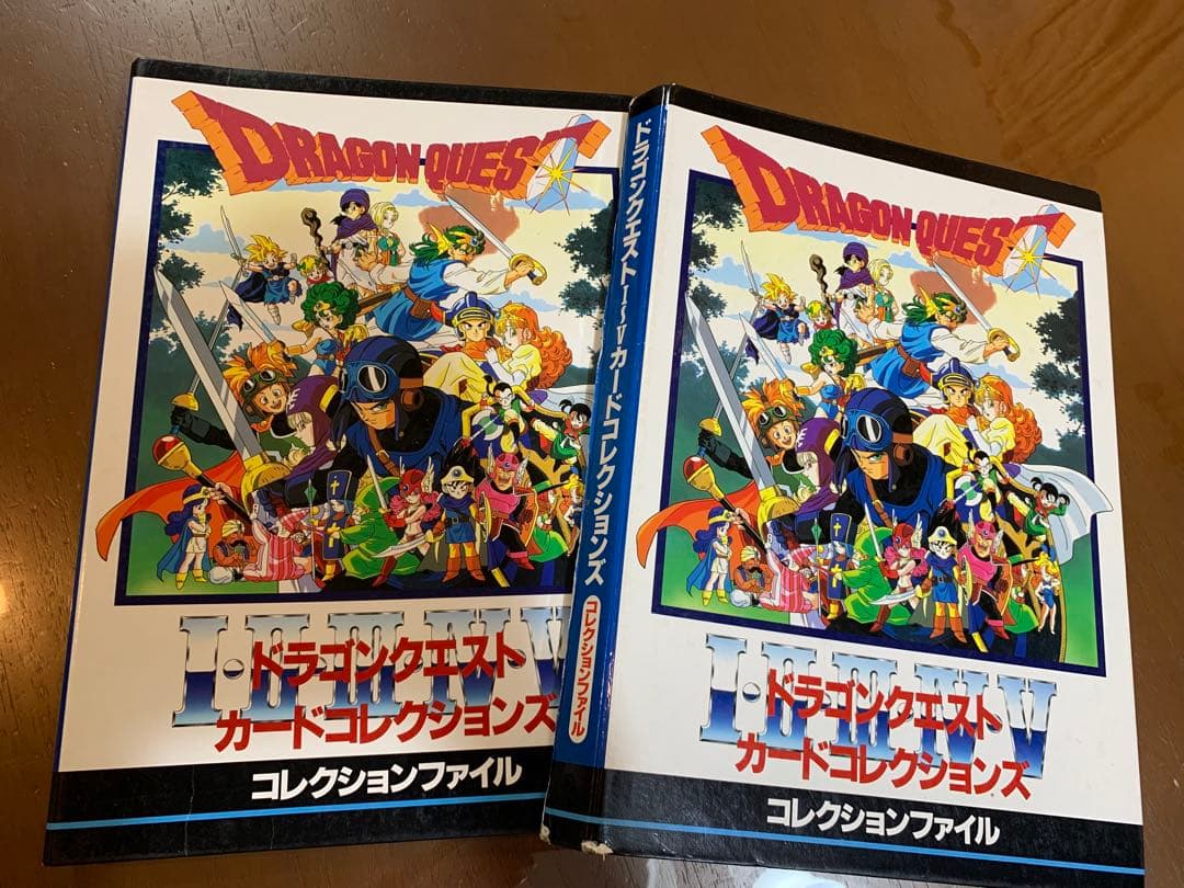 ドラゴンクエスト カードコレクションズ コレクションファイル2冊　カード66枚