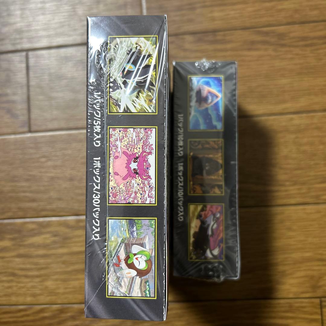 ポケモンカードムニキスゼロ & MEGAドリームexボックスシュリンク付き