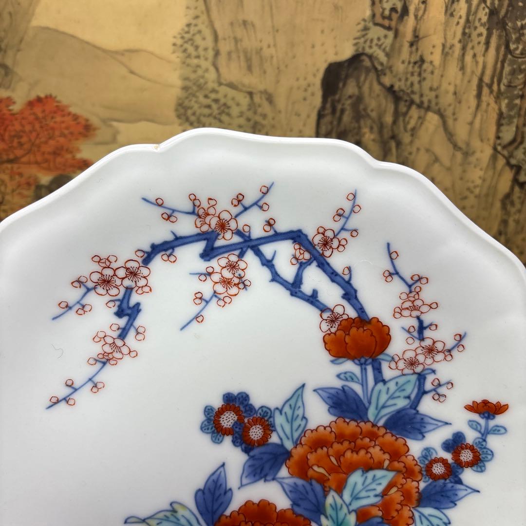 今泉今右衙門 饰皿 一客 人間国宝