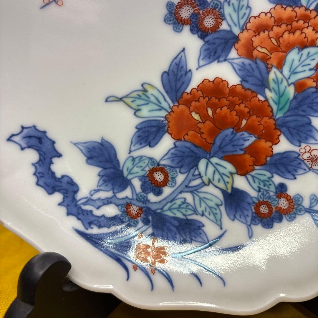 今泉今右衙門 饰皿 一客 人間国宝