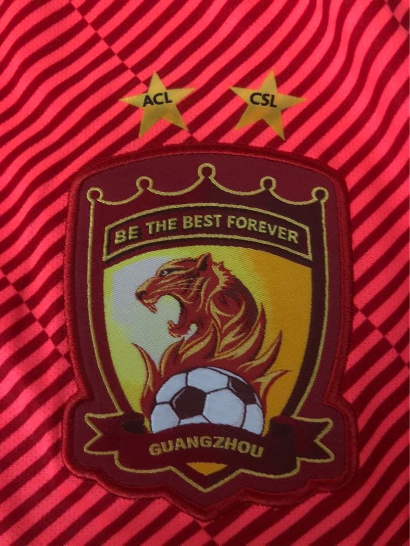 【選手支給品】2019年広州恒大ACLユニフォーム　9番タリスカ選手