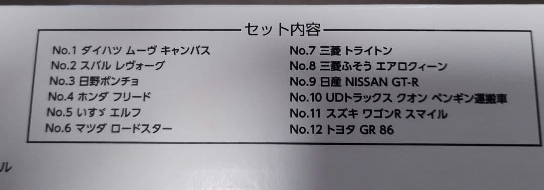 崎*8様 ジャパン モビリティ ショー 2025 トミカ12台セット　トートバッ