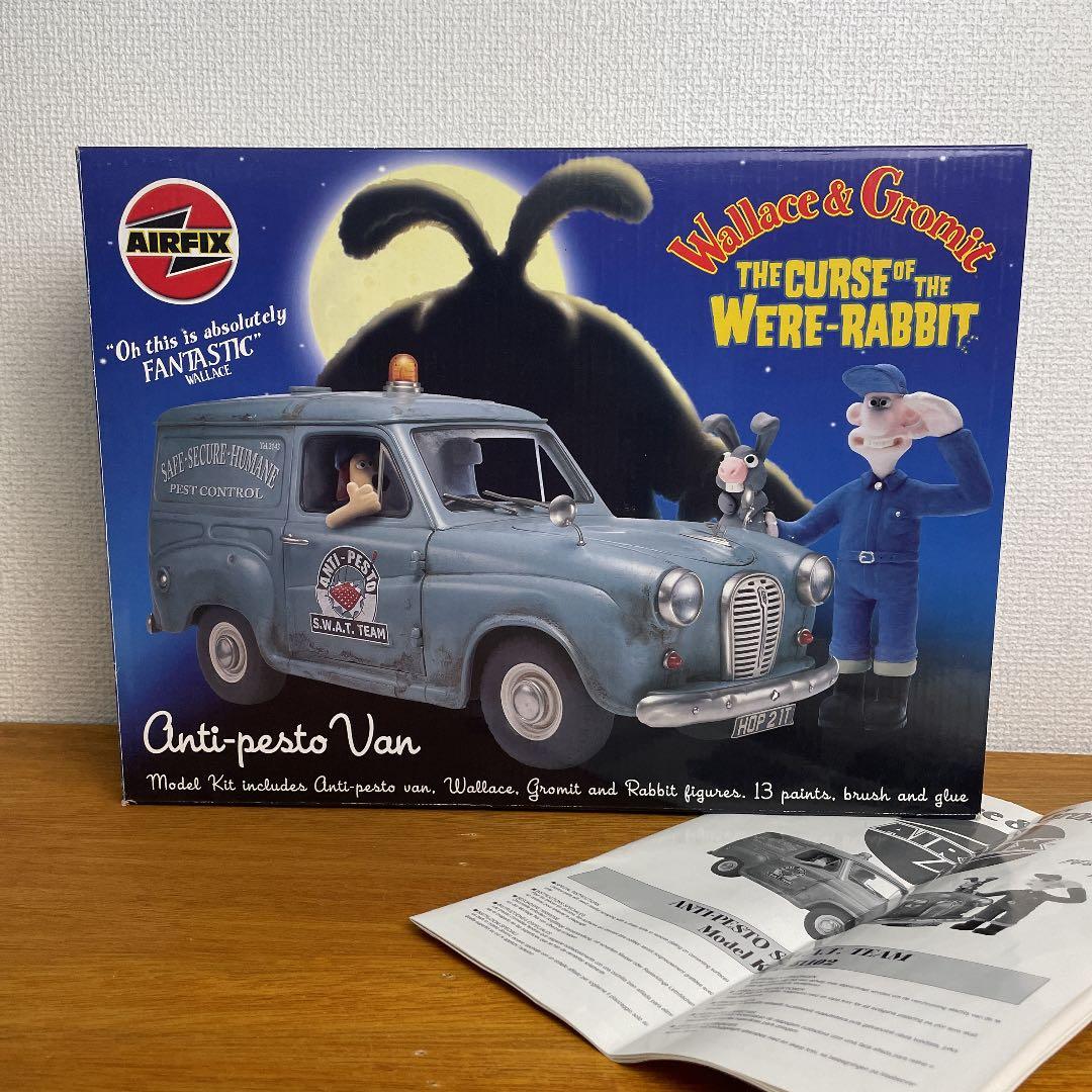 【完成品プラモデル❗️】ウォレスとグルミット アンチペストバン
