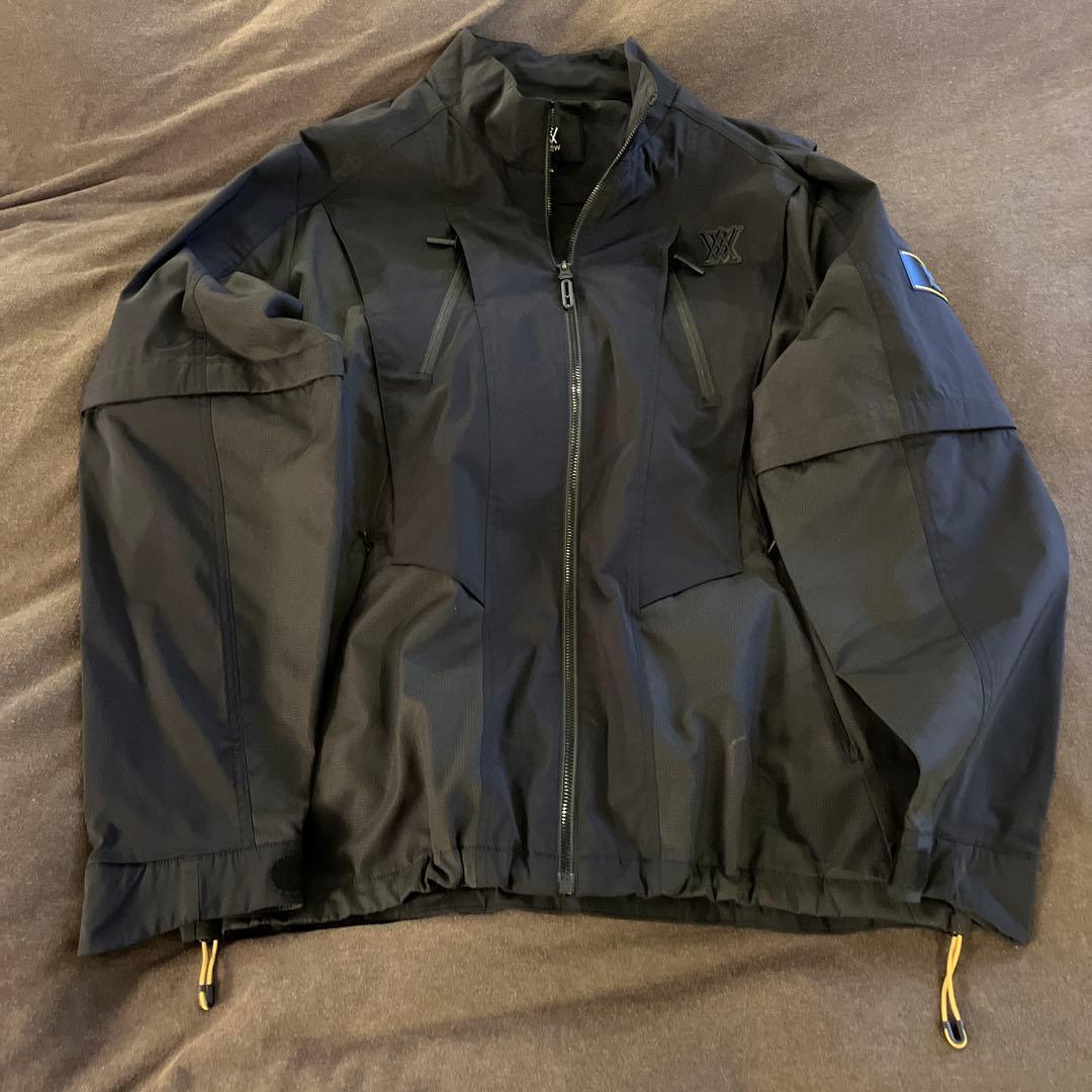 ANEW GOLF ブラックジャケット袖取り外し可能