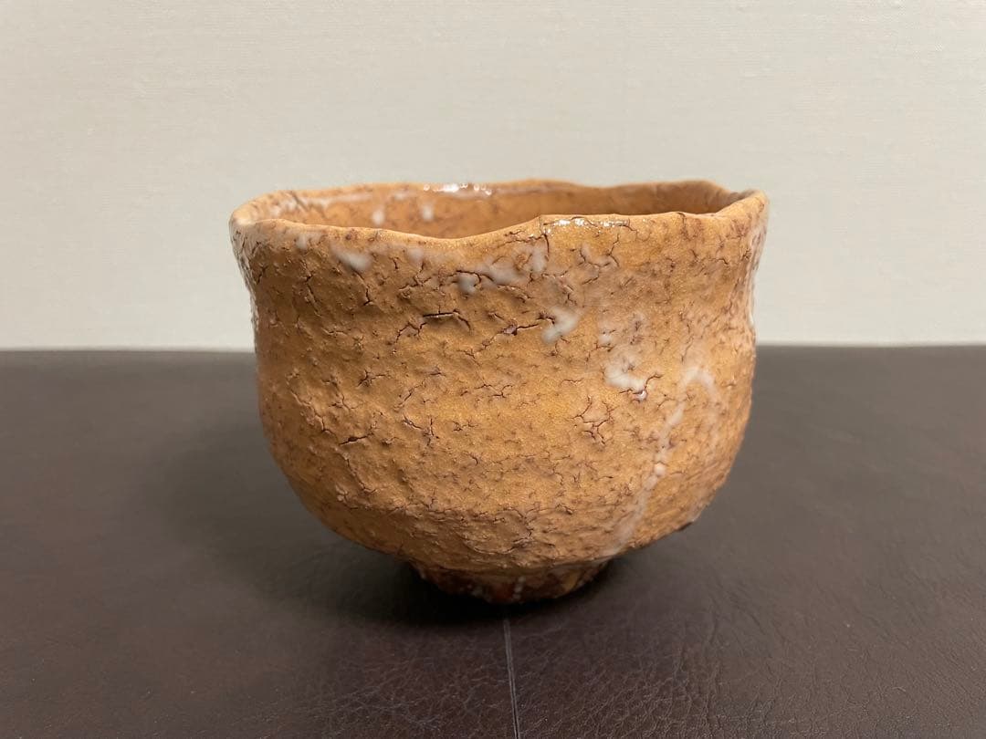 十世坂高麗左衛門　萩焼茶碗　共箱　共布　書付　萩焼　茶碗　茶道具