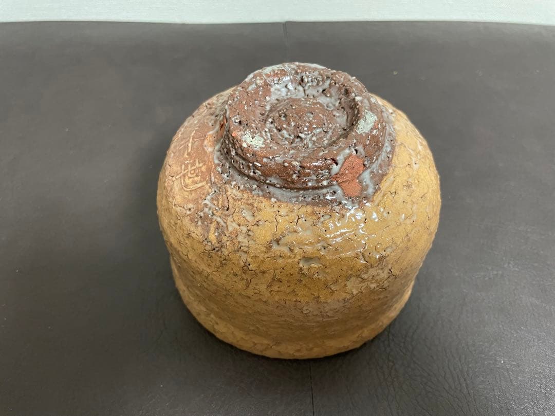 十世坂高麗左衛門　萩焼茶碗　共箱　共布　書付　萩焼　茶碗　茶道具