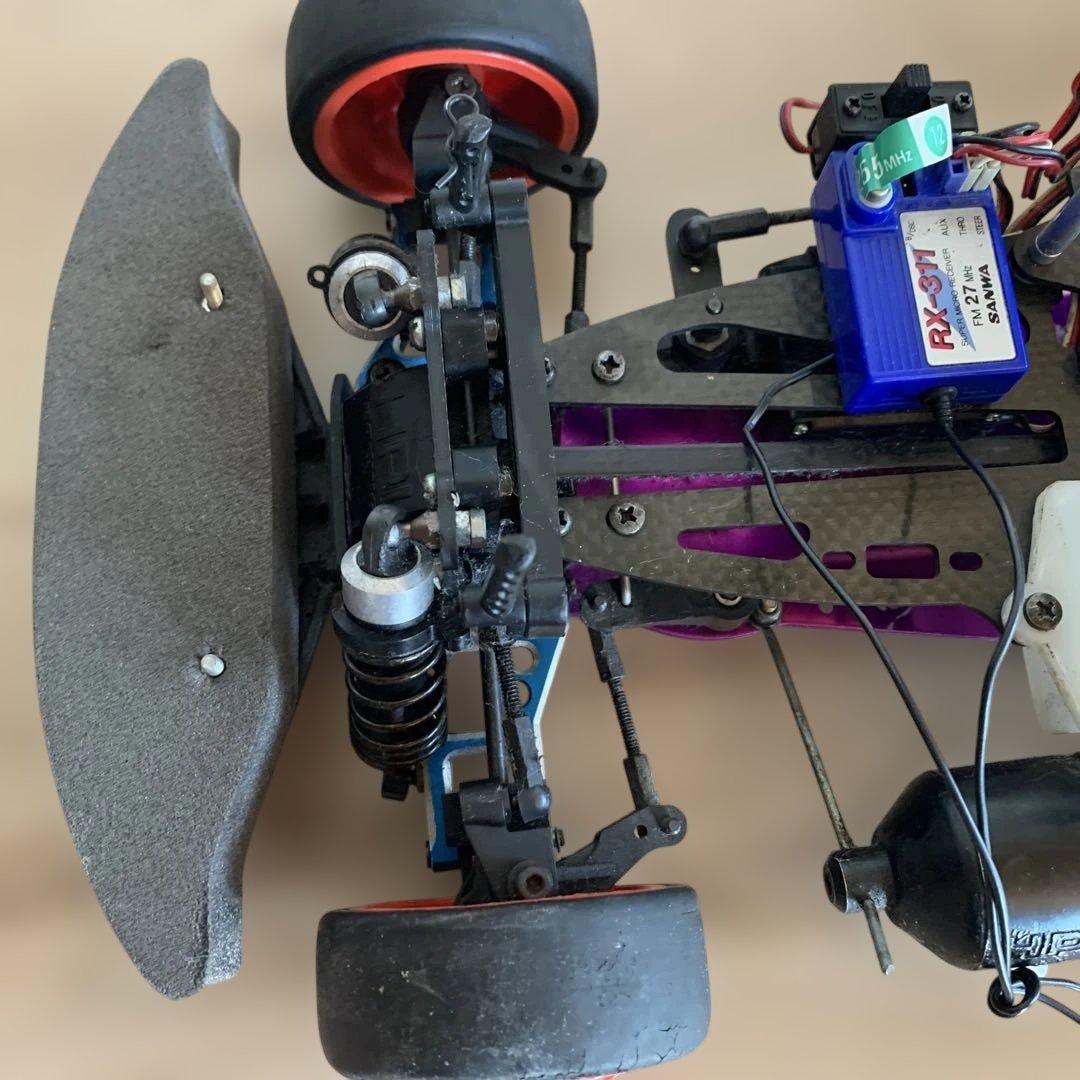 東京理研です。HPI RCホビーラジコンカー カーボンファイバー製当時もの