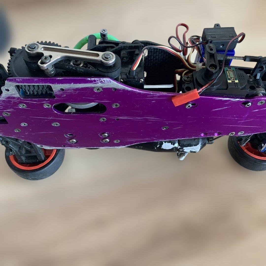 東京理研です。HPI RCホビーラジコンカー カーボンファイバー製当時もの