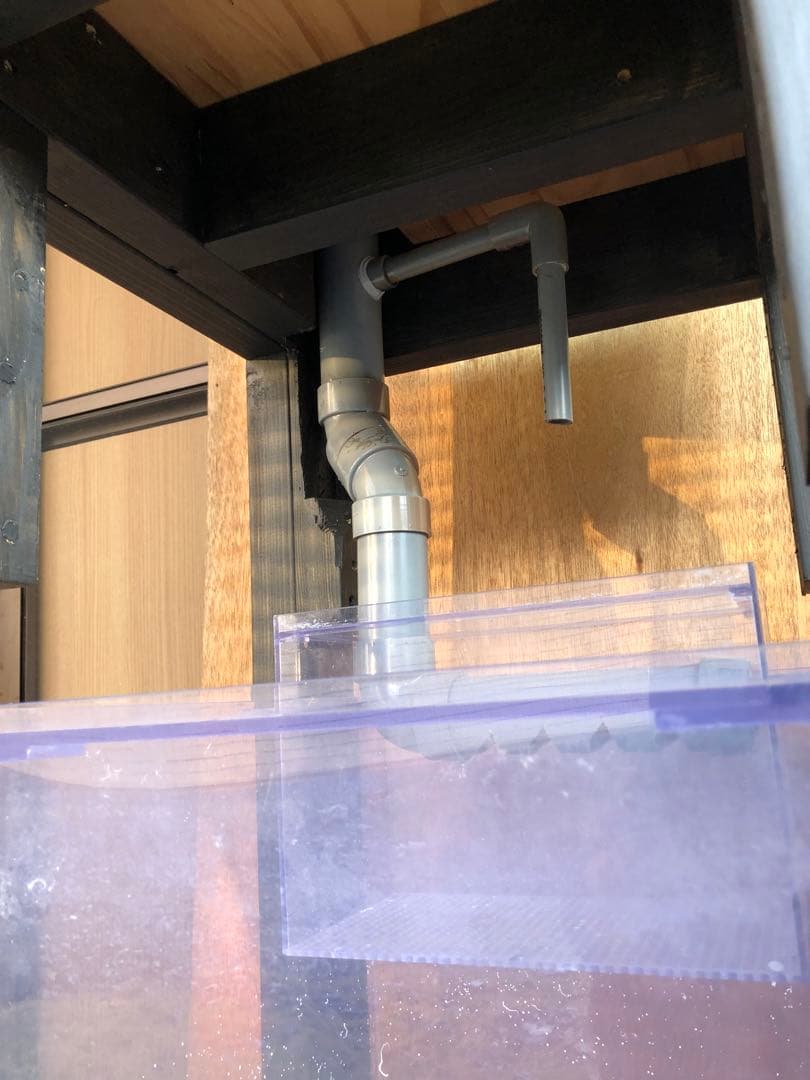 引き取り・配達限定　オーバーフロー水槽1式