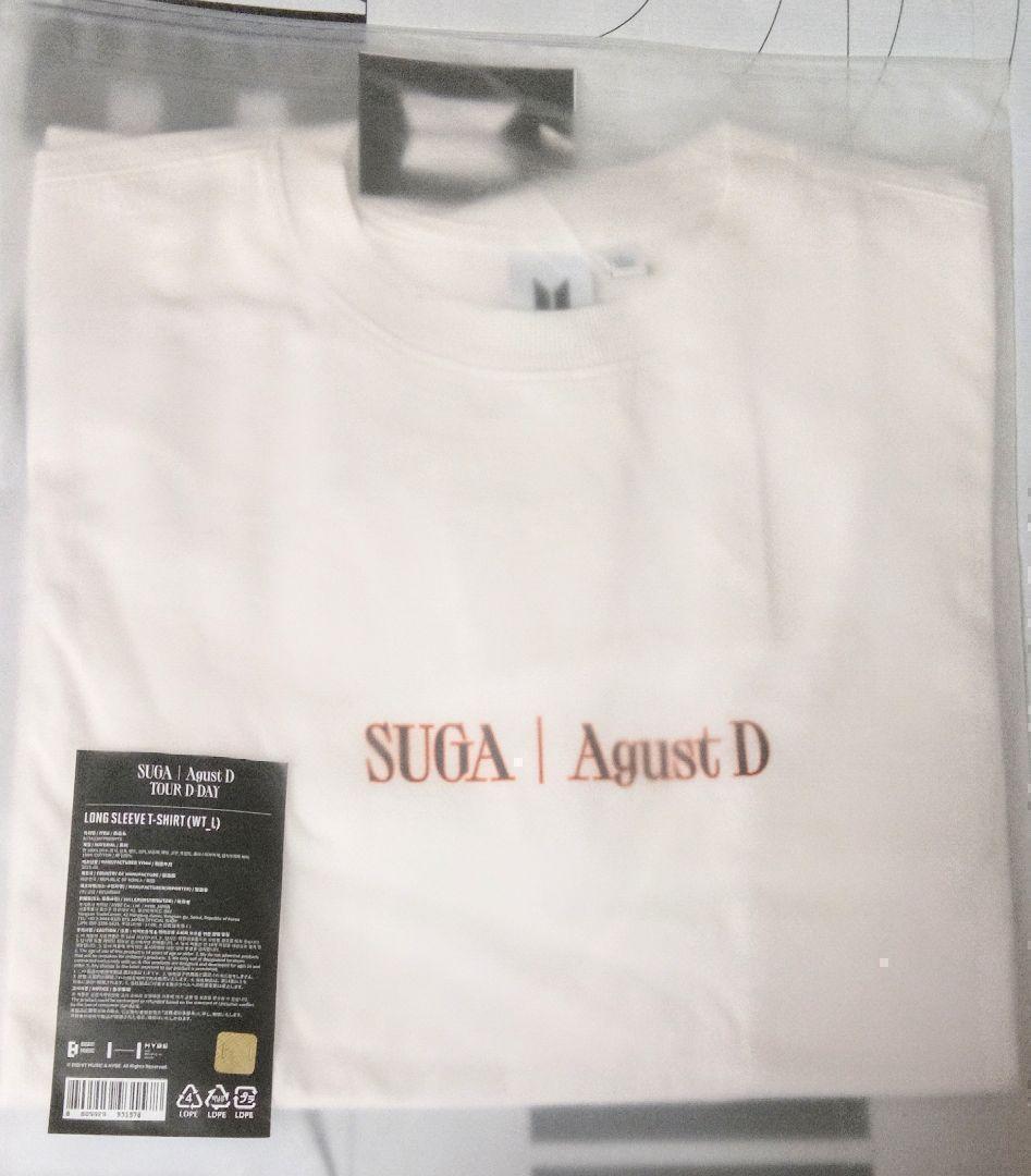 BTS　ユンギ　Tシャツ　D-DAY　L　ロングスリーブ　ロンT　新品