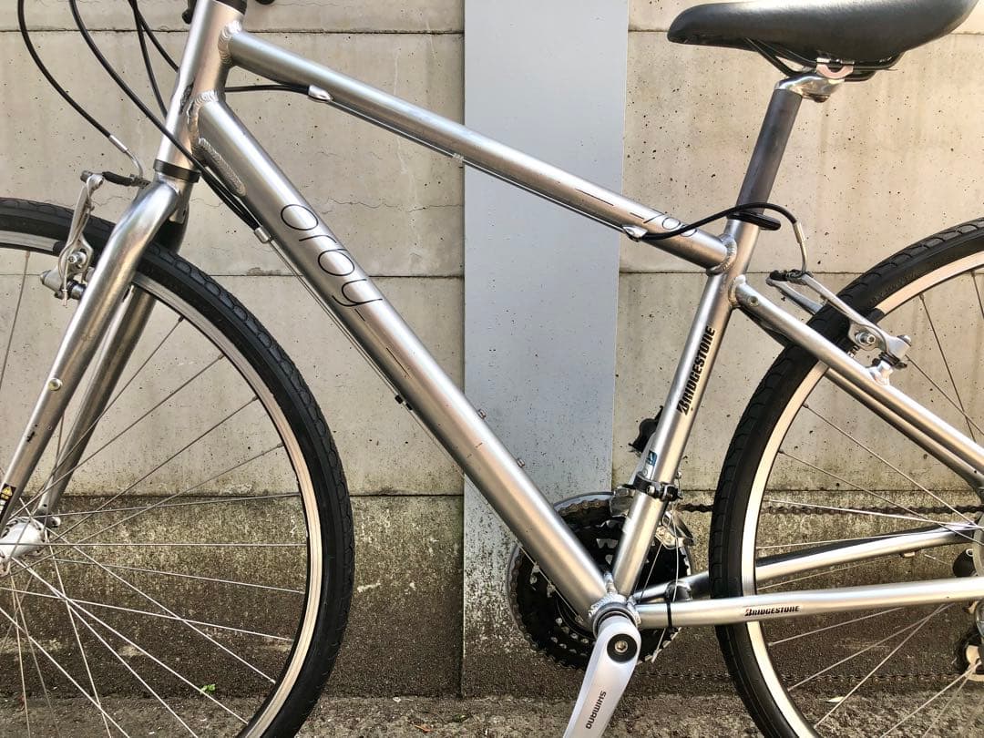 【美品・整備済】ブリヂストン　オルビー700 21速　クロスバイク　CT420