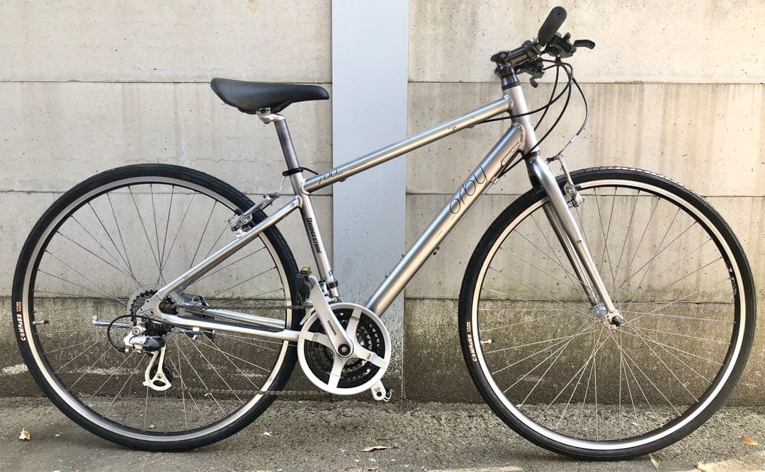 【美品・整備済】ブリヂストン　オルビー700 21速　クロスバイク　CT420