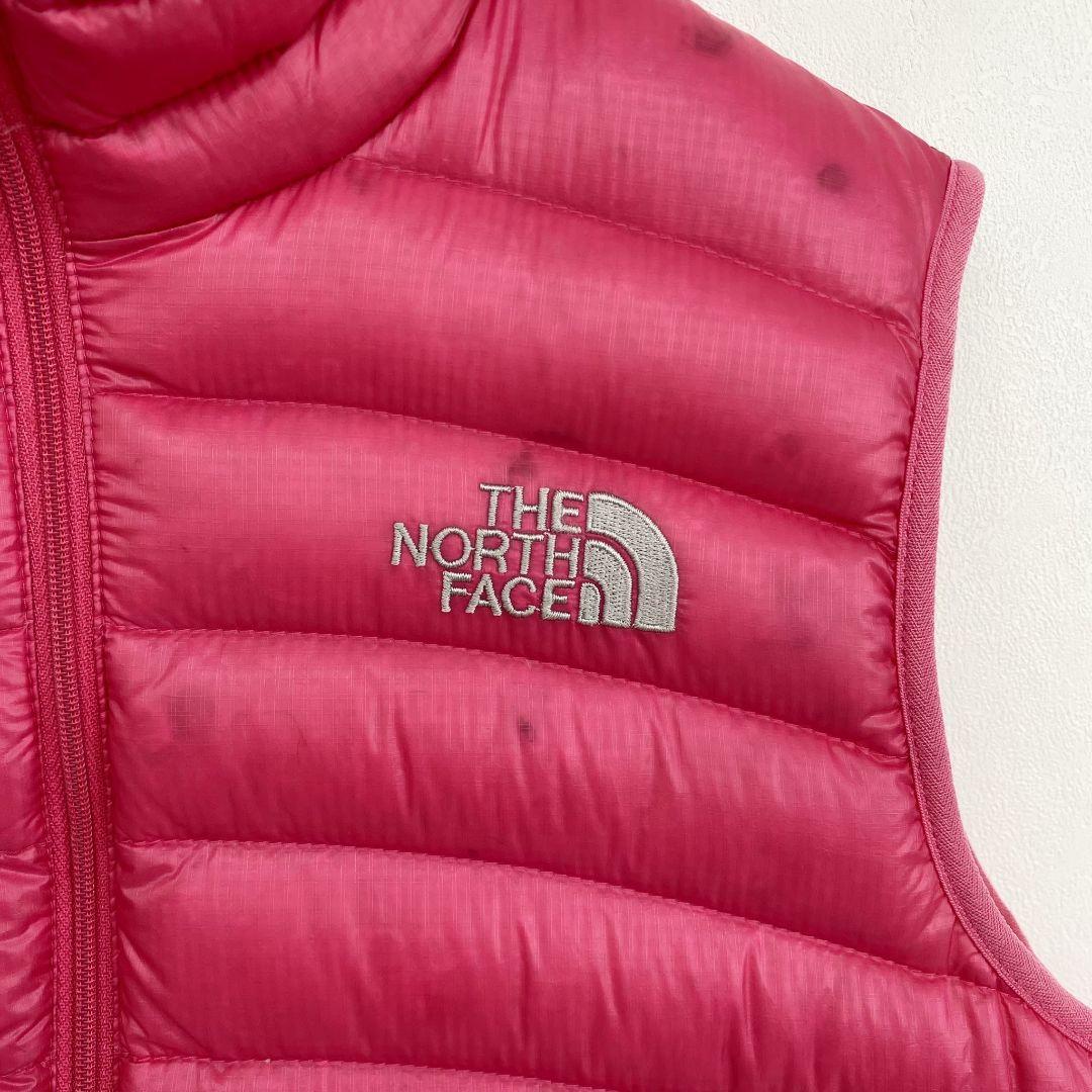 ノースフェイス SUMMIT 700FIL タウンベスト ピンク レディースM