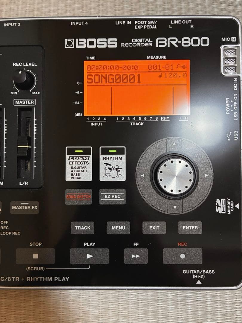 BOSS BR-800 マルチトラックレコーダー　　箱・付属品付き完動品