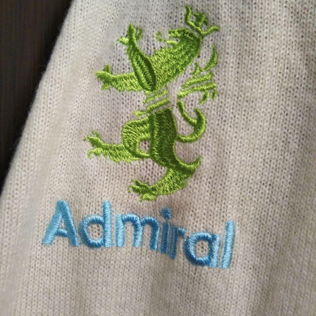 スコッティ・キャメロン　カシミアVネック　セーター　ホワイト　L