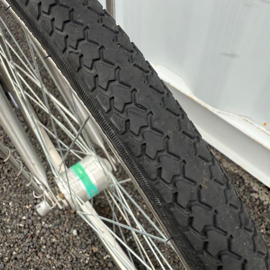 【都内/千葉引取】街乗り用自転車 26インチ カゴ/鍵/オートライト/6段変速付