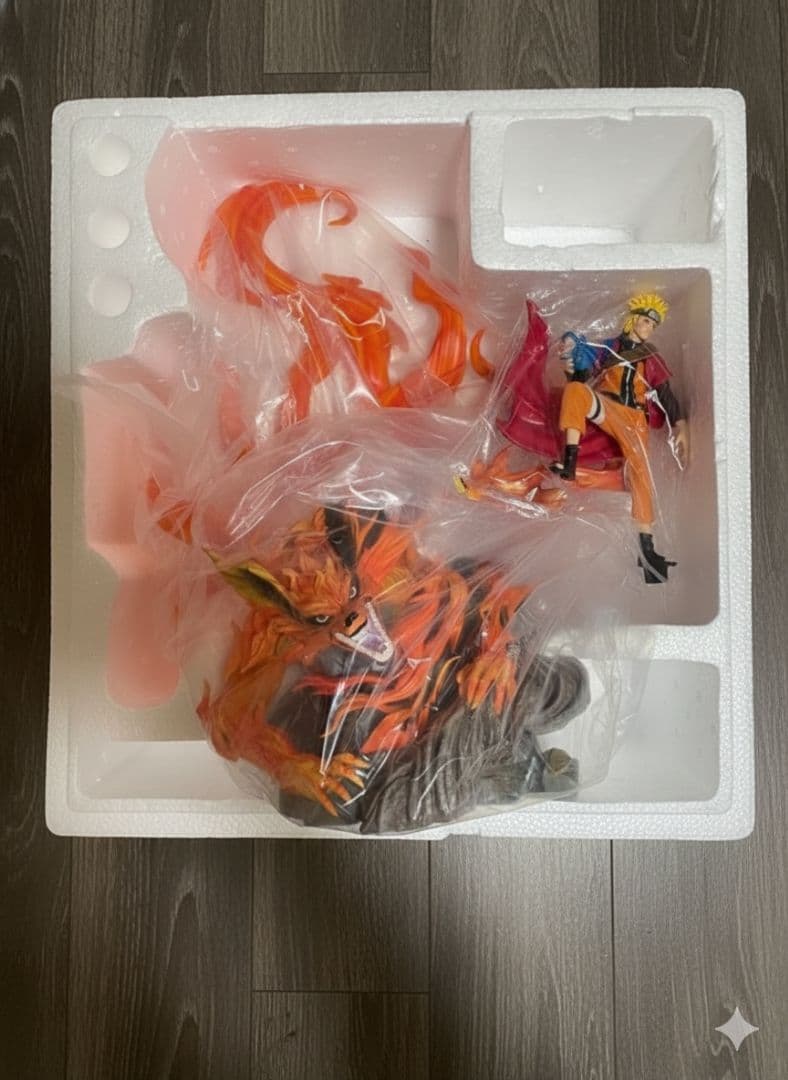 NARUTO　うずまきナルト　九尾　フィギュア　ガレージキット塗装済み