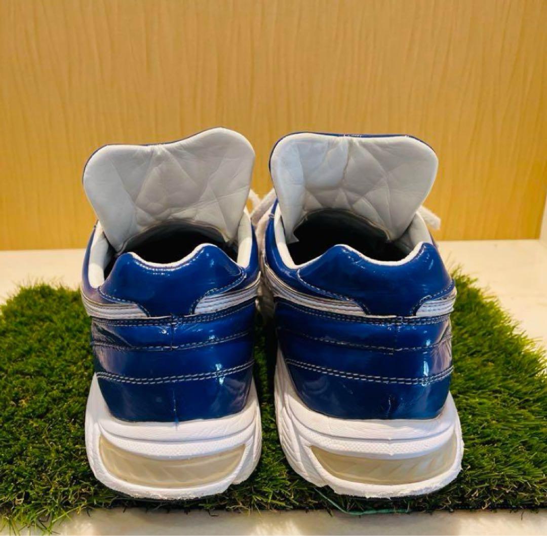 【中古27.0cm】ASICS トレーニングシューズ 青