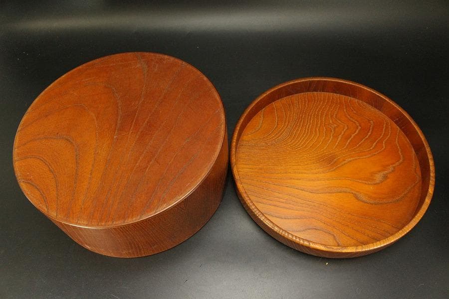 欅 木製 茶櫃 盆 菓子鉢 まとめて(A854)