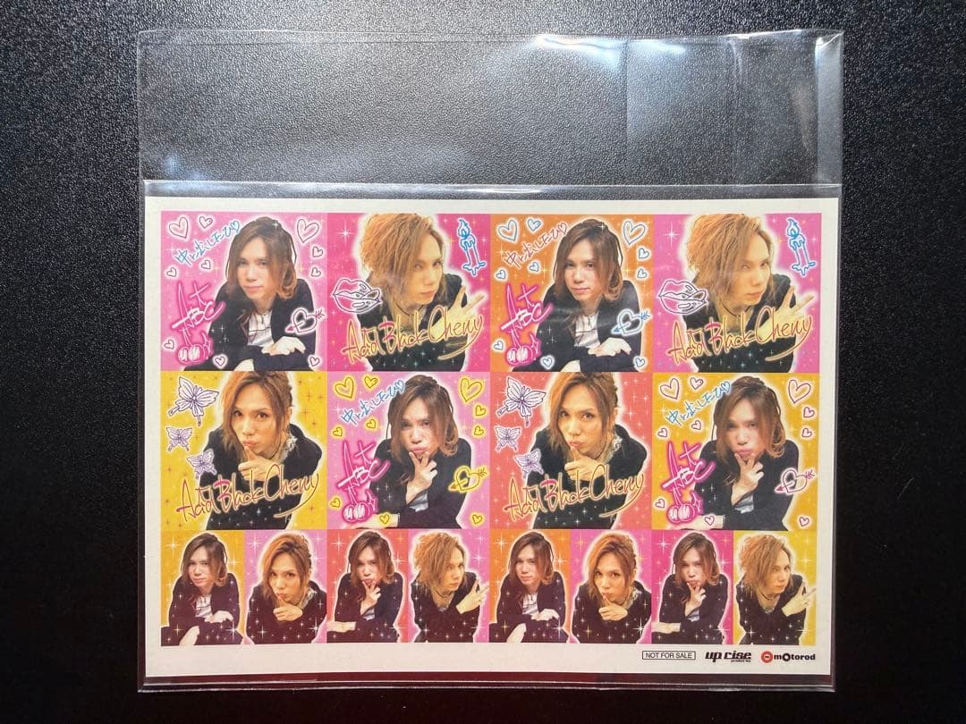 Acid Black Cherry プリクラシール（タイプA,B）