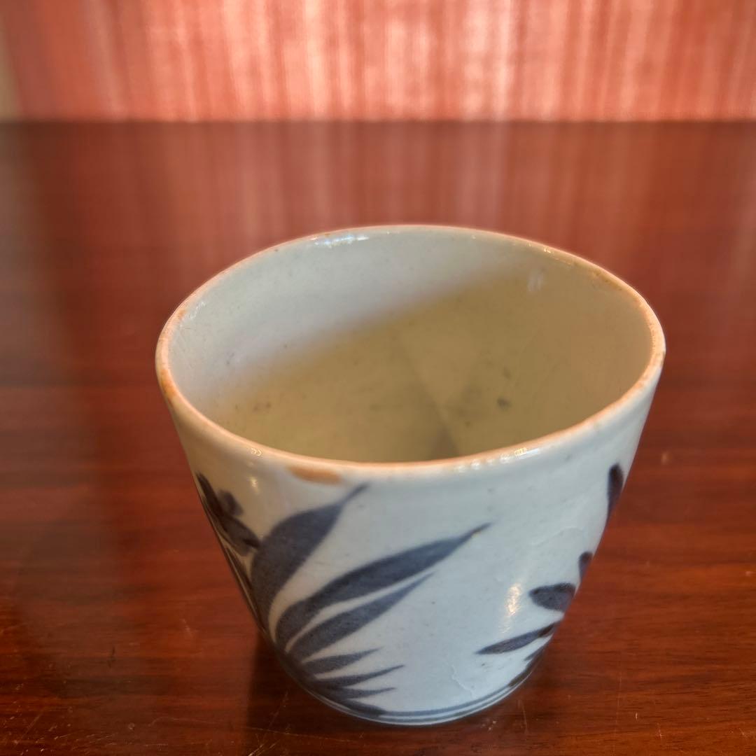 古伊万里　染め付け　蕎麦猪口　江戸中期