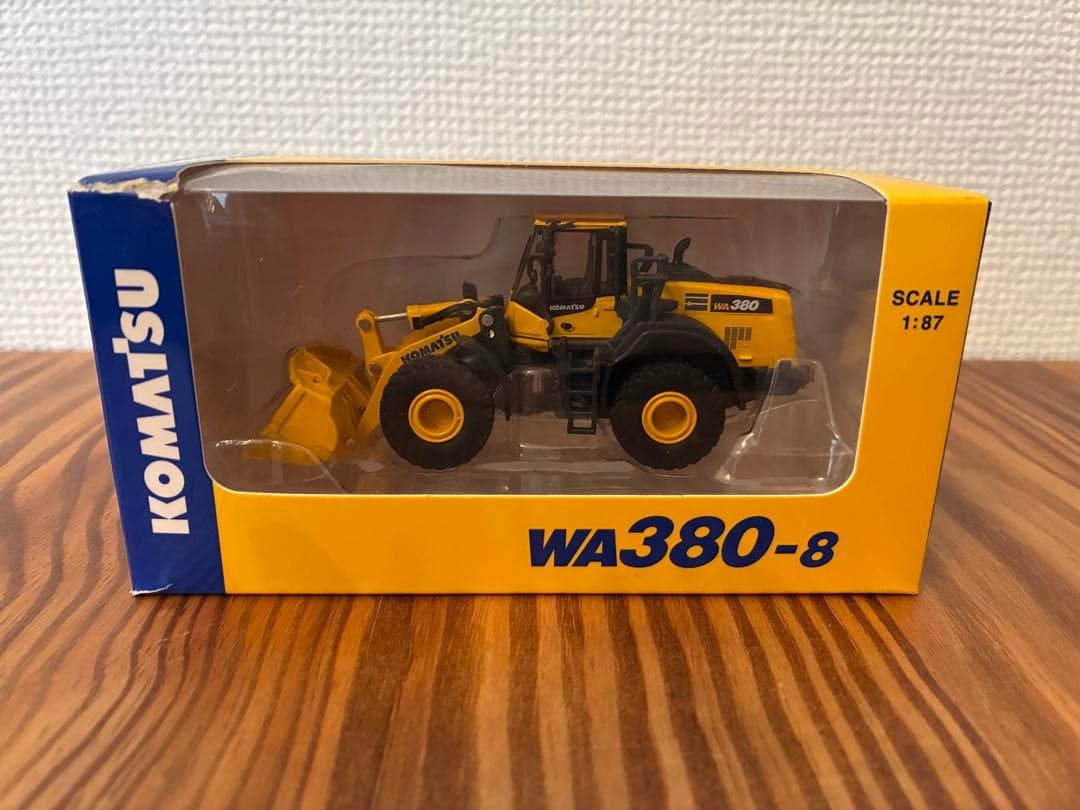 コマツ ミニチュアモデルセット 6点セット