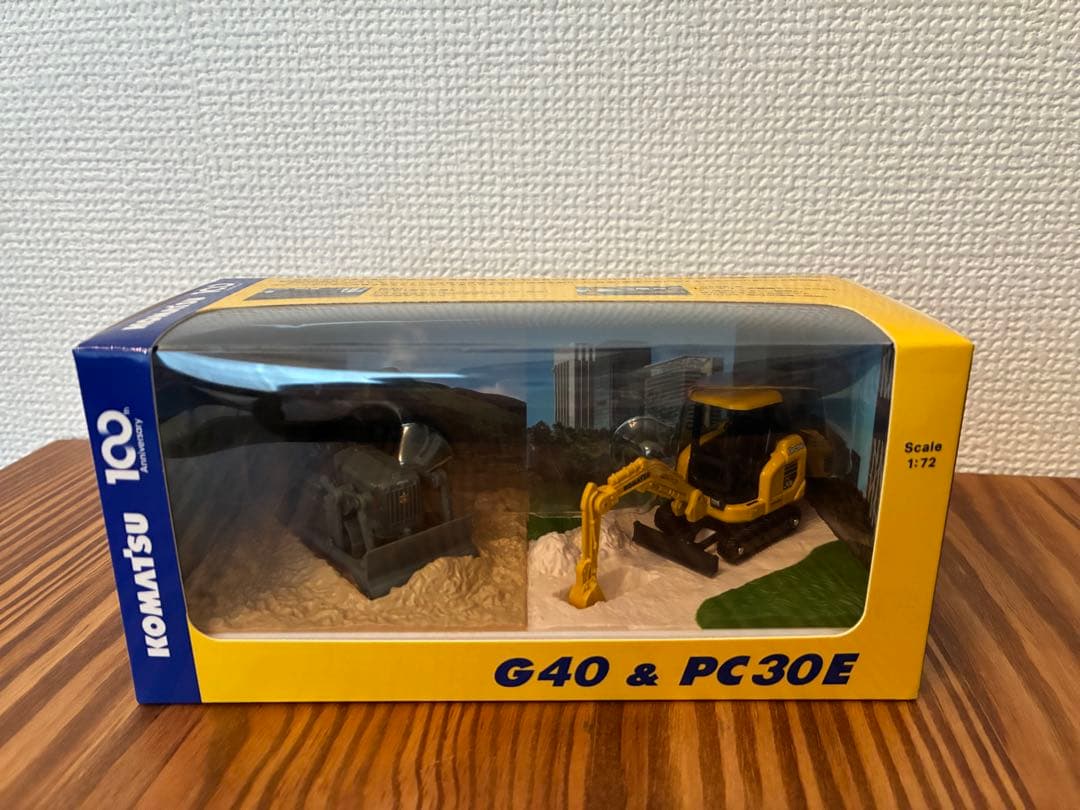 コマツ ミニチュアモデルセット 6点セット