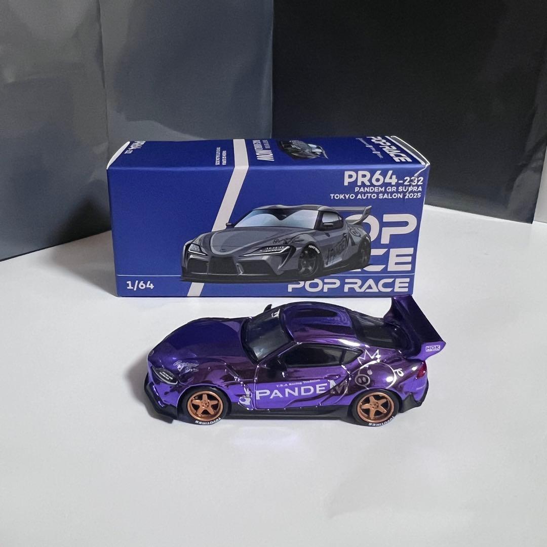 東京オートサロン限定 POP RACE パンデム GR スープラ チェイス