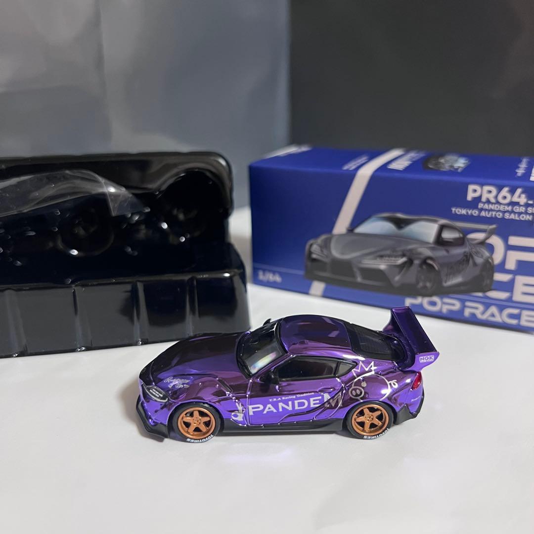 東京オートサロン限定 POP RACE パンデム GR スープラ チェイス
