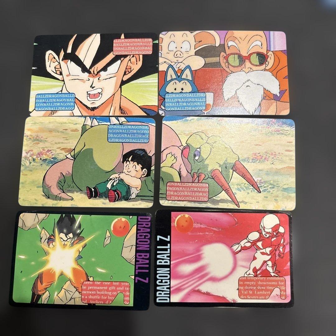 【希少品】ドラゴンボール　グミメイト玩具、カードセット1993年