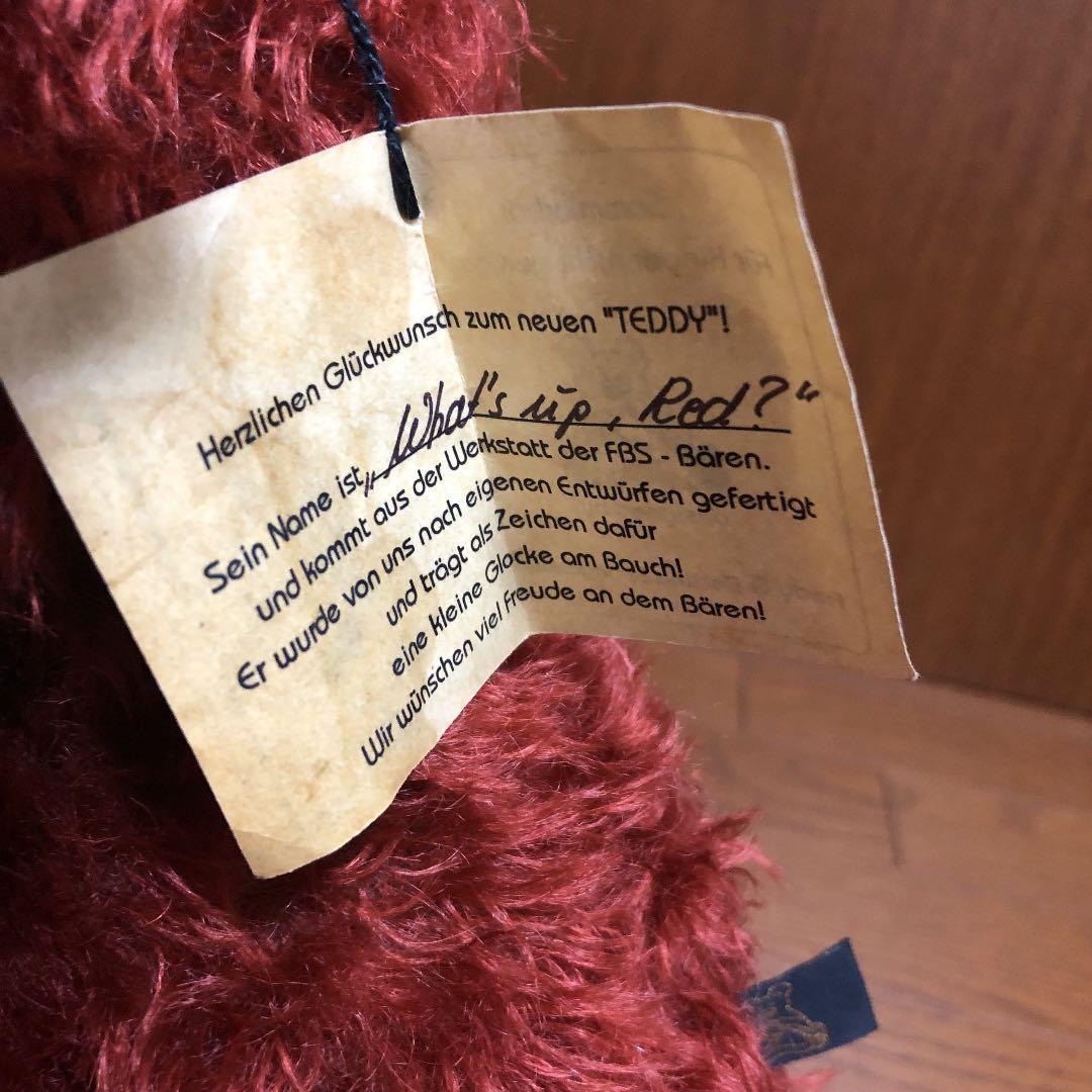 アーティストベア fredy bettina springweiler作