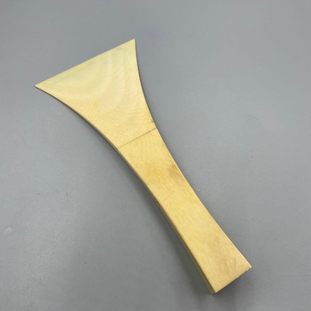 239ヴィンテージ 天然素材　三味線バチ　重さ約110g