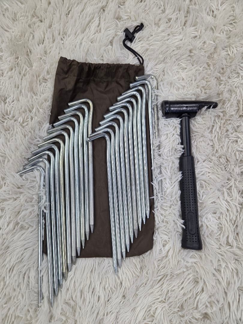 美品　Ogawa Facil ファシル テント PVCマルチシート　マットセット